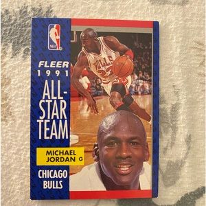 Chicago Bulls Michael Jordan All-Star Team Basketball Card